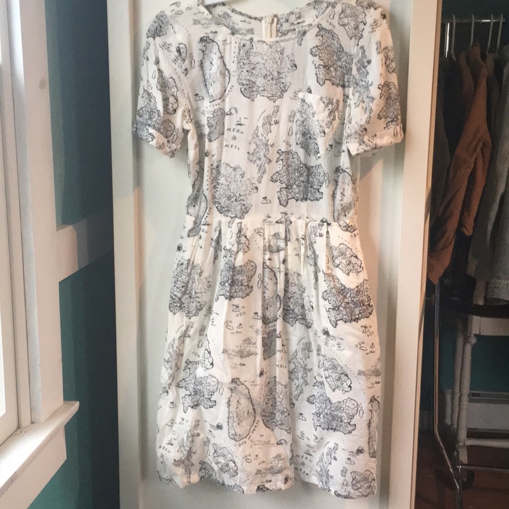 Madewell map dress